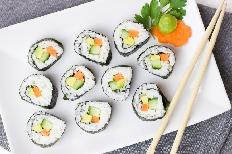 Leckeres Sushi wie beim China City Restaurant